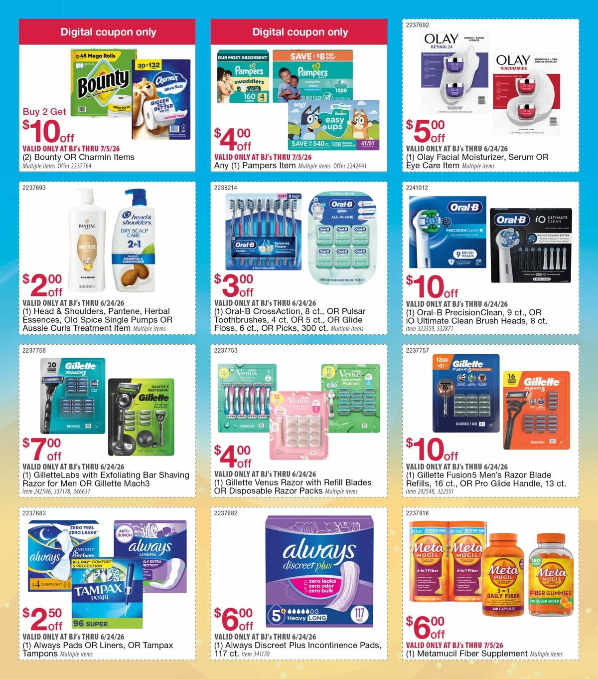 BJ's Wholesale Club Weekly Ad from June 2