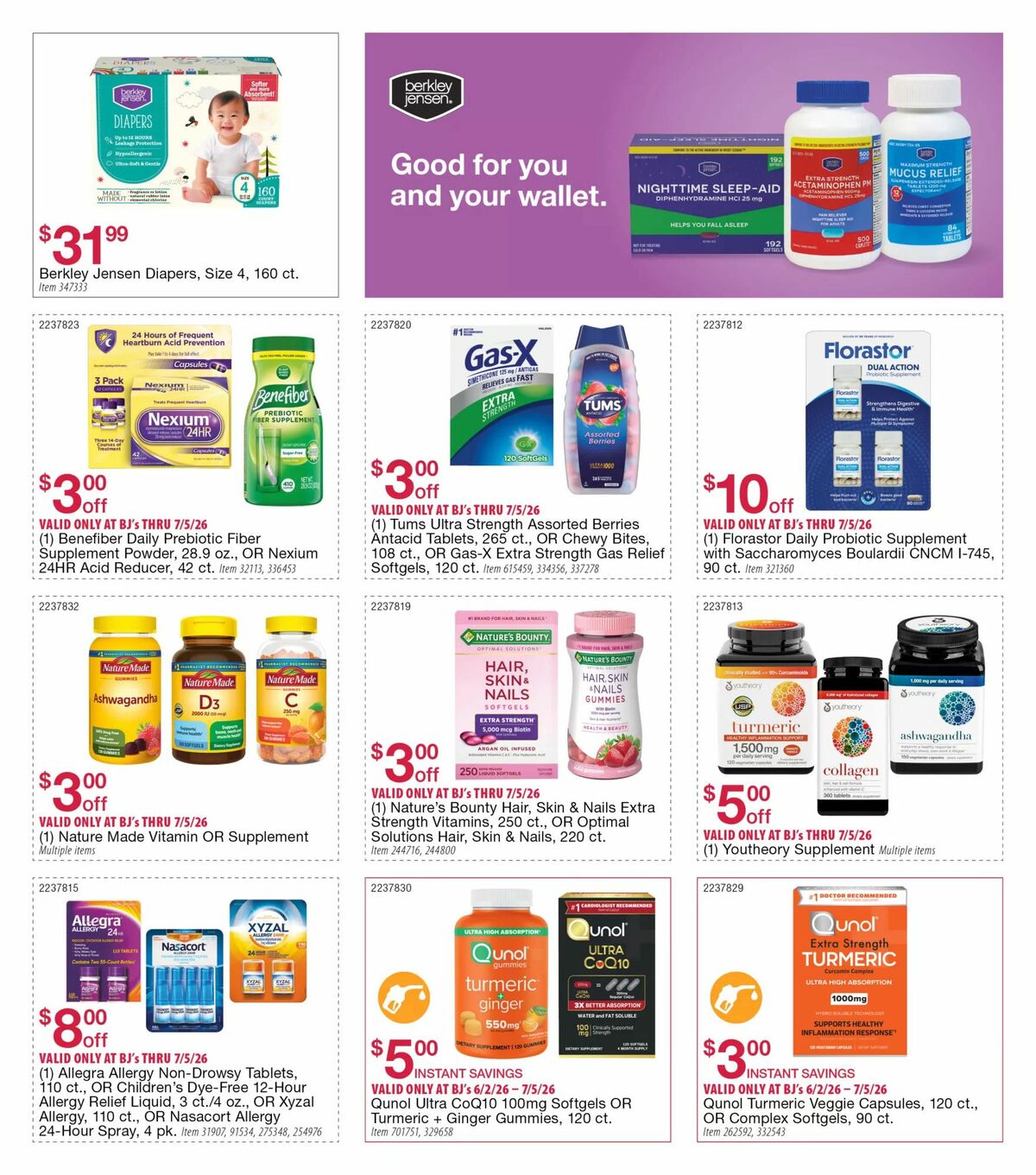 BJ's Wholesale Club Weekly Ad from June 2