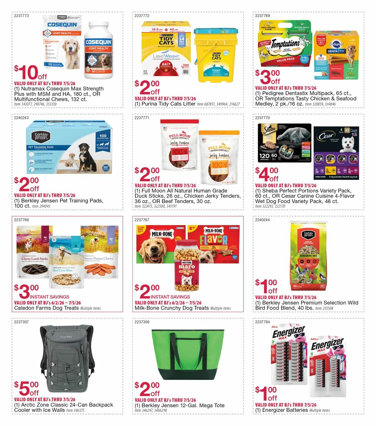BJ's Wholesale Club Weekly Ad from June 2