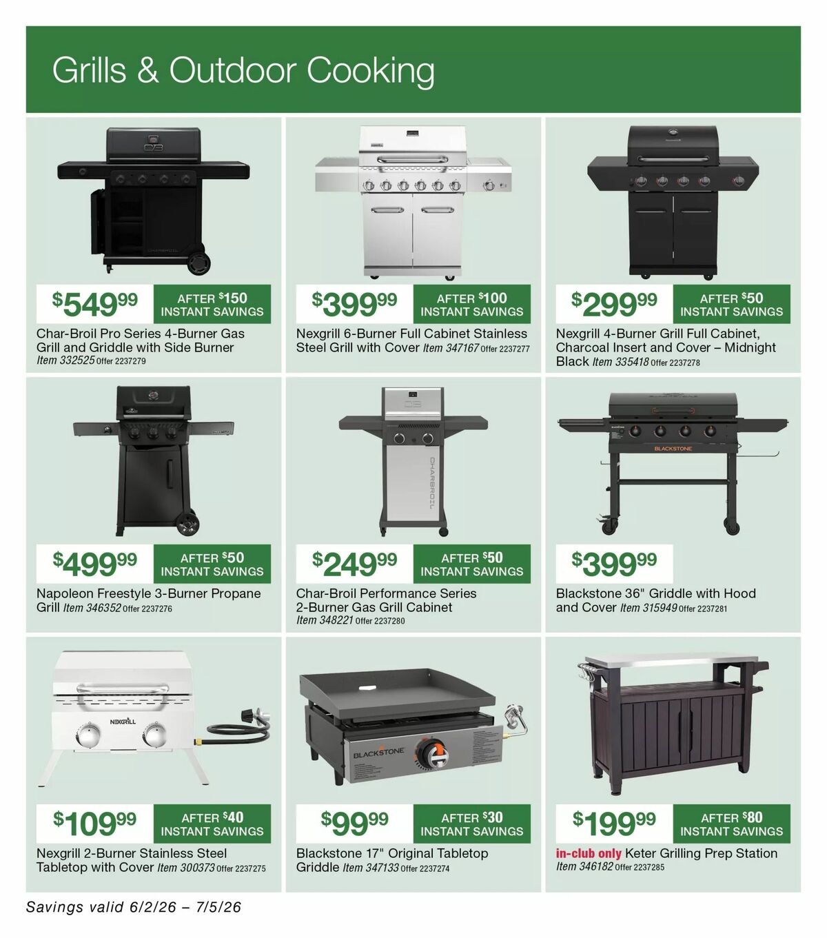BJ's Wholesale Club Weekly Ad from June 2