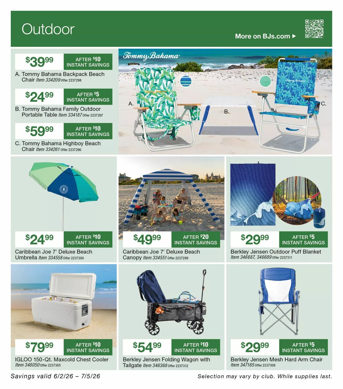 BJ's Wholesale Club Weekly Ad from June 2