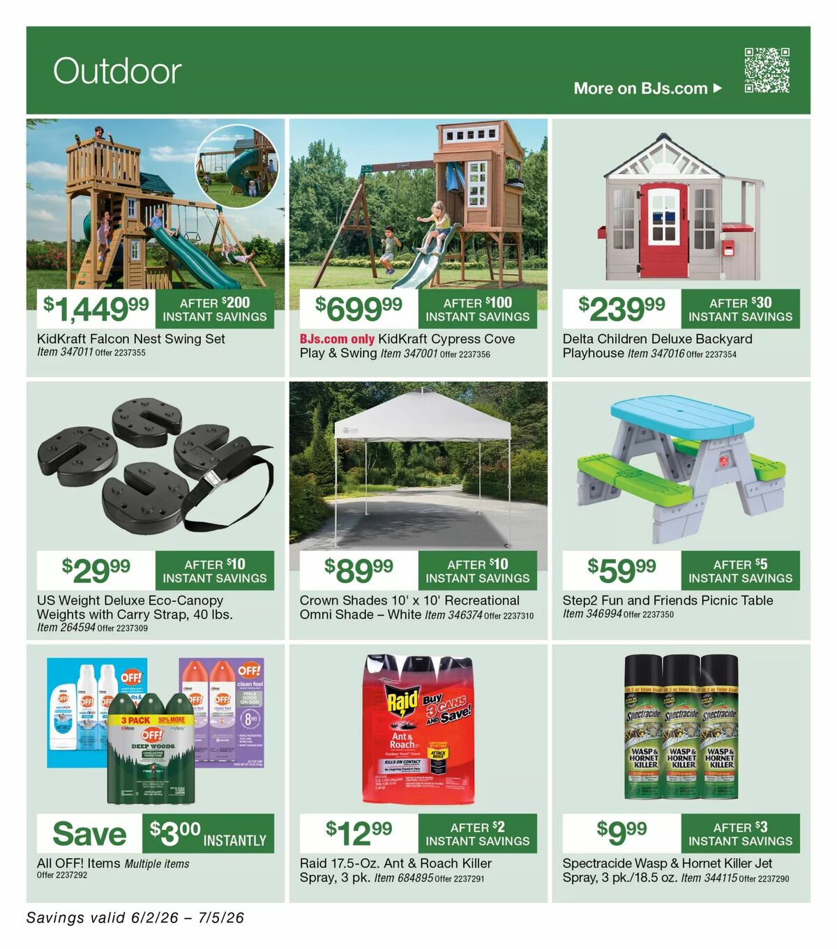 BJ's Wholesale Club Weekly Ad from June 2