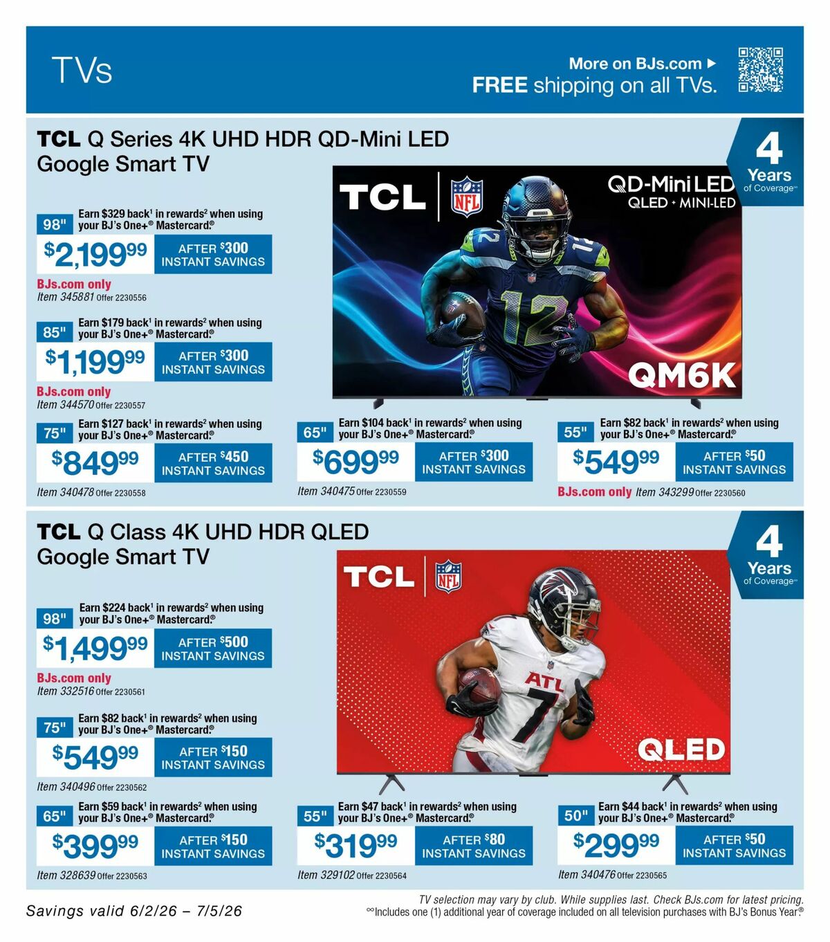 BJ's Wholesale Club Weekly Ad from June 2