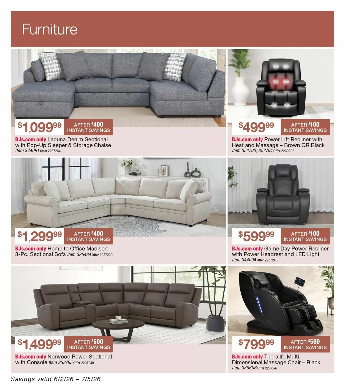 BJ's Wholesale Club Weekly Ad from June 2
