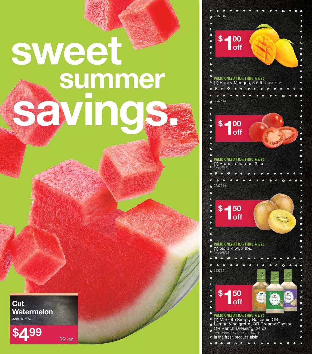 BJ's Wholesale Club Weekly Ad from June 2