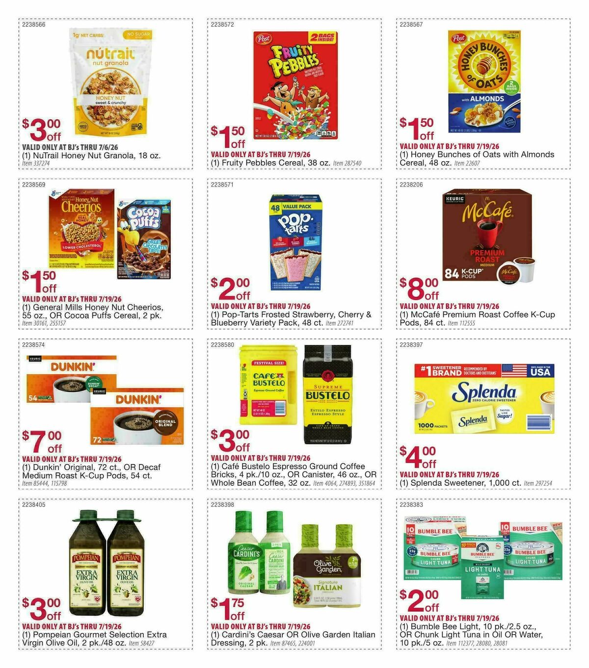 BJ's Wholesale Club Weekly Ad from June 16