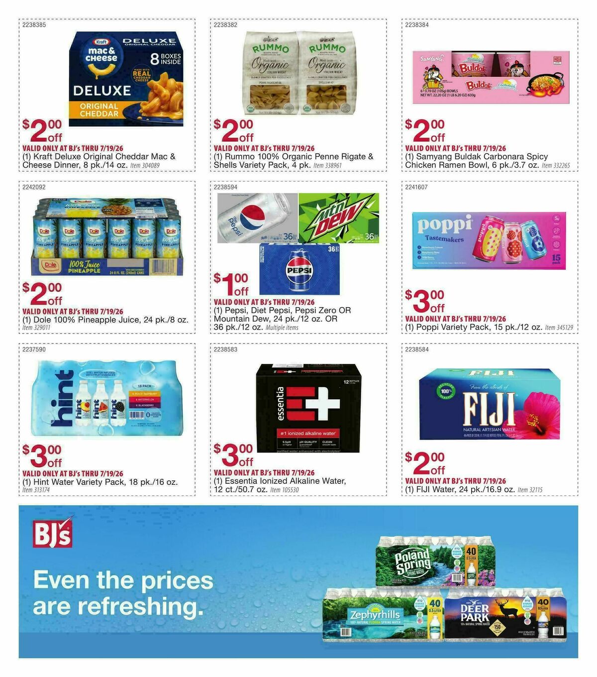 BJ's Wholesale Club Weekly Ad from June 16
