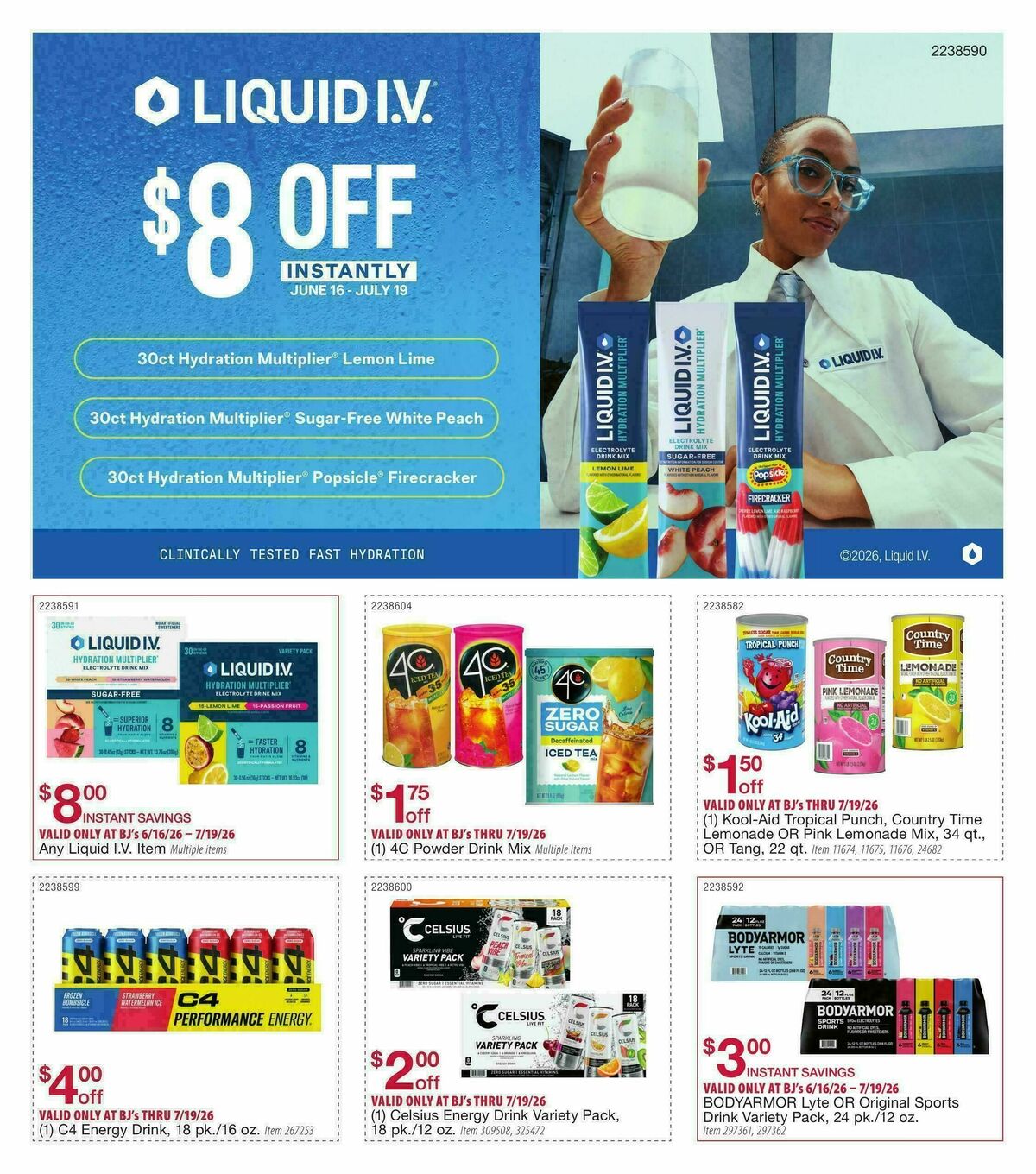 BJ's Wholesale Club Weekly Ad from June 16