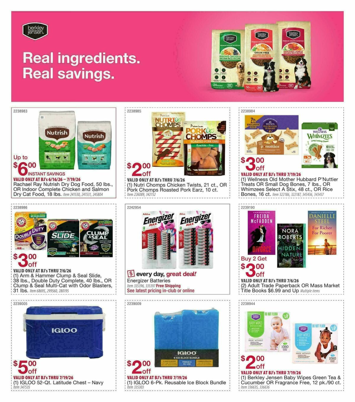 BJ's Wholesale Club Weekly Ad from June 16