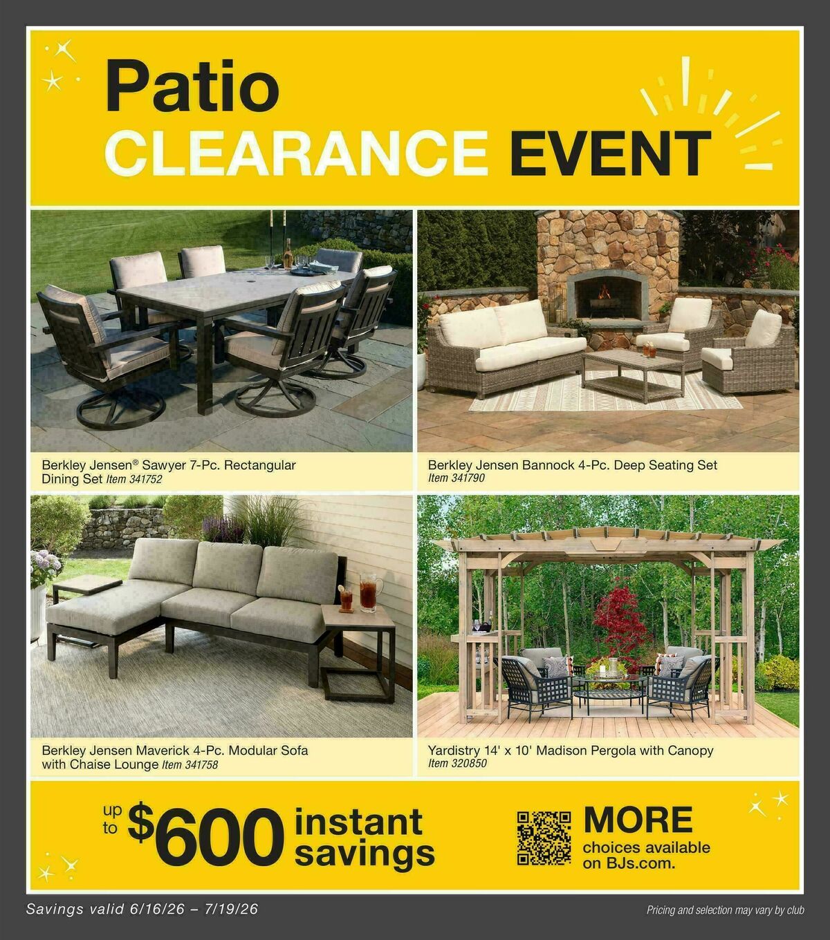 BJ's Wholesale Club Weekly Ad from June 16