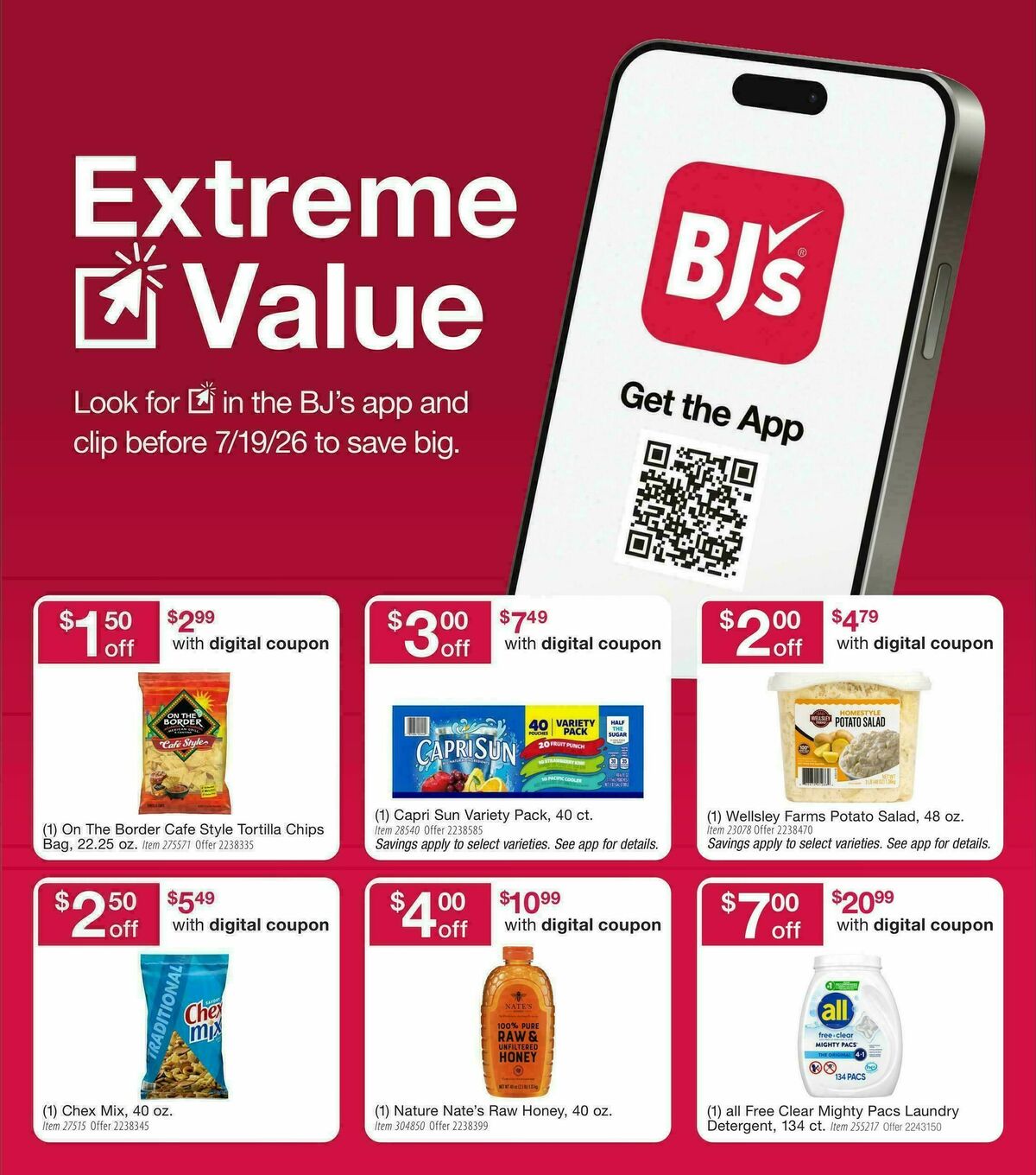 BJ's Wholesale Club Weekly Ad from June 16