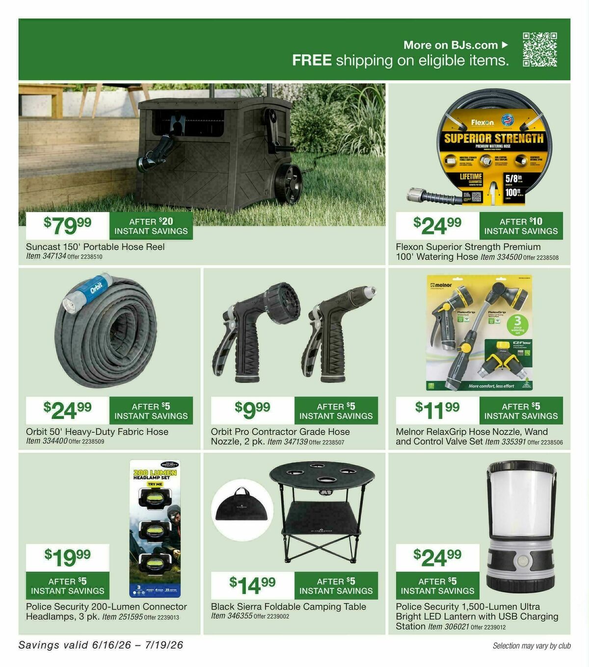 BJ's Wholesale Club Weekly Ad from June 16