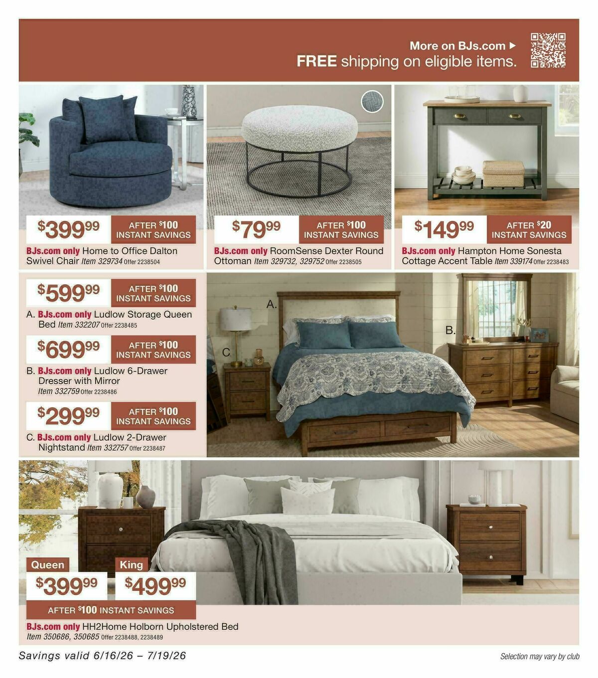 BJ's Wholesale Club Weekly Ad from June 16