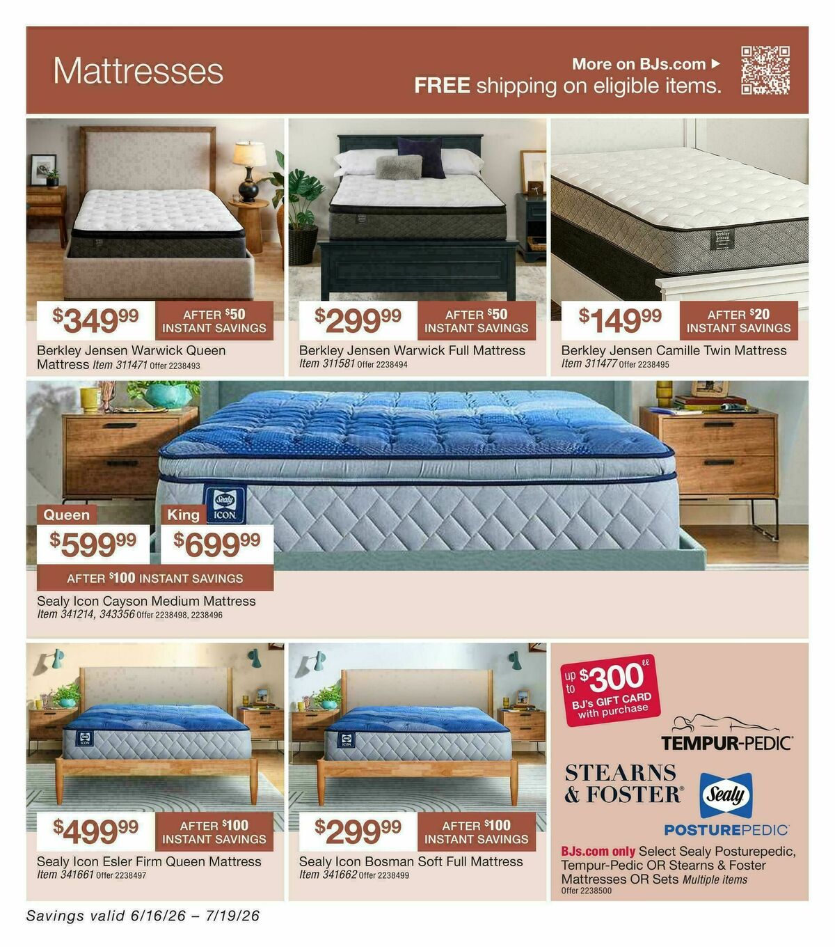 BJ's Wholesale Club Weekly Ad from June 16