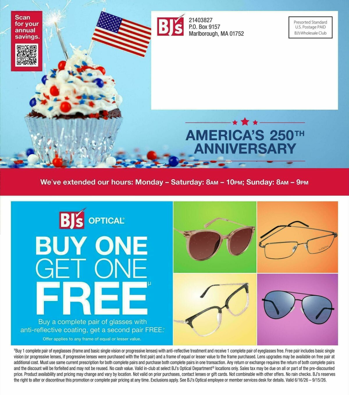 BJ's Wholesale Club Weekly Ad from June 16