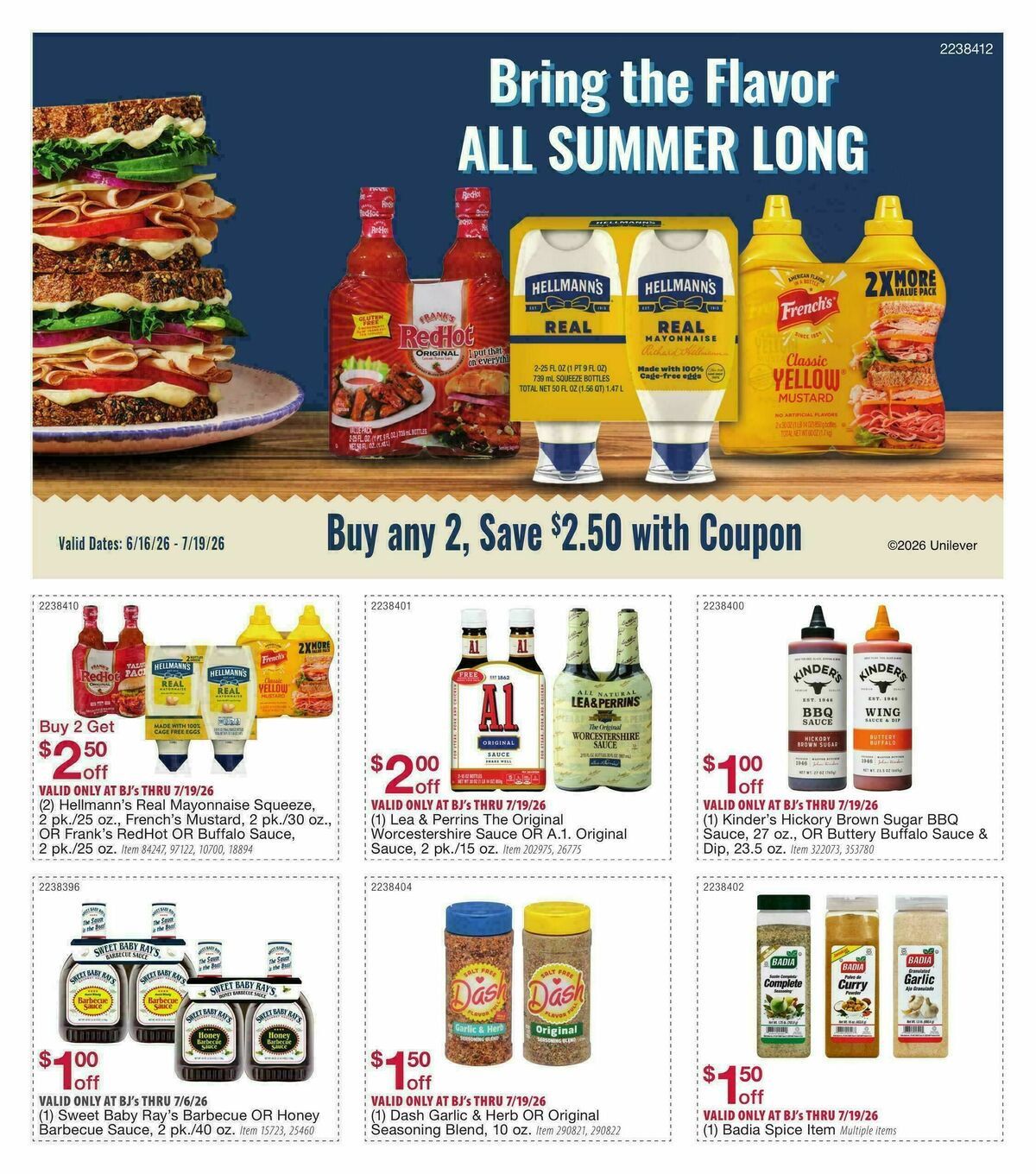 BJ's Wholesale Club Weekly Ad from June 16