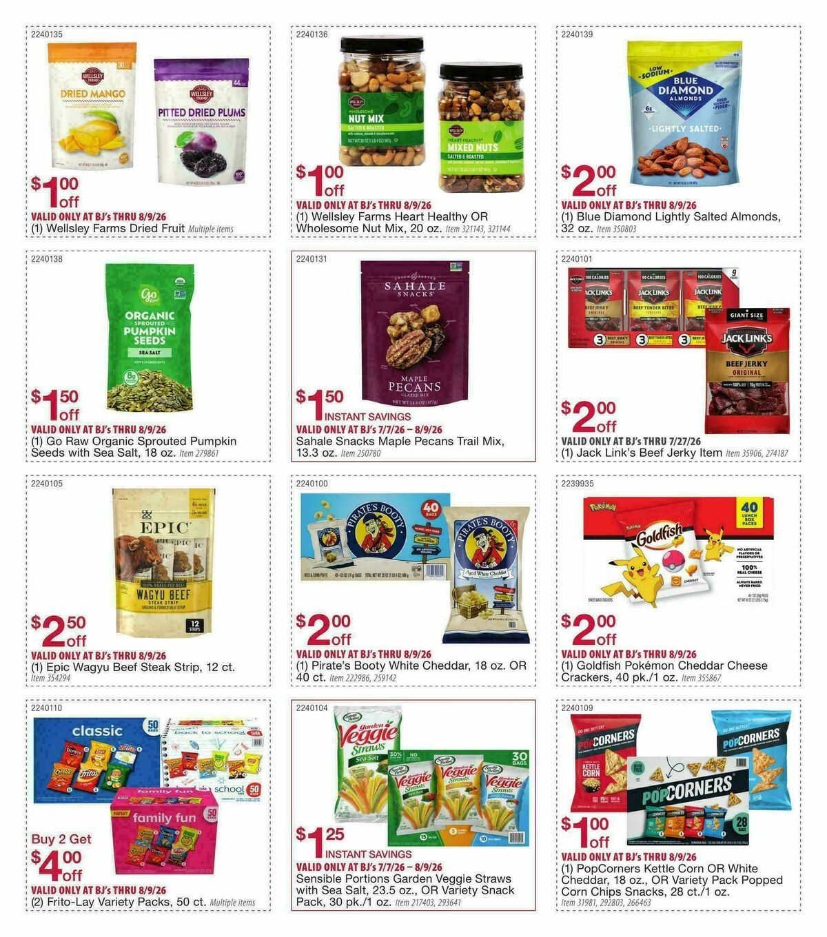 BJ's Wholesale Club Weekly Ad from July 7