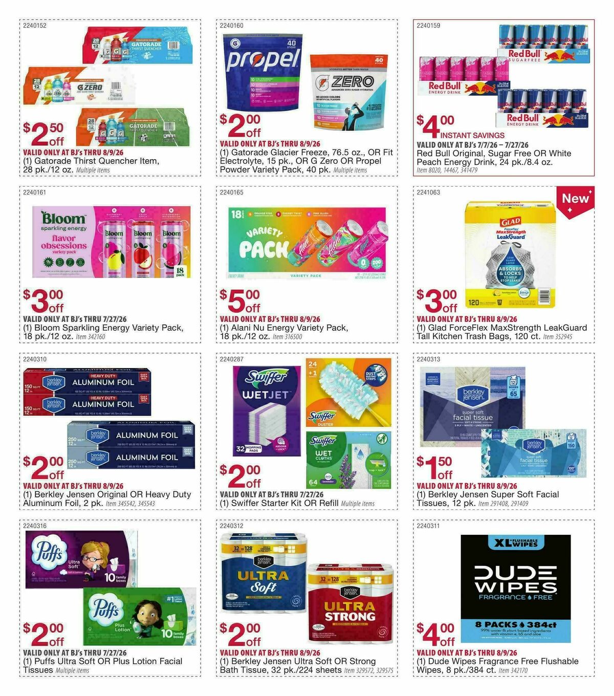 BJ's Wholesale Club Weekly Ad from July 7