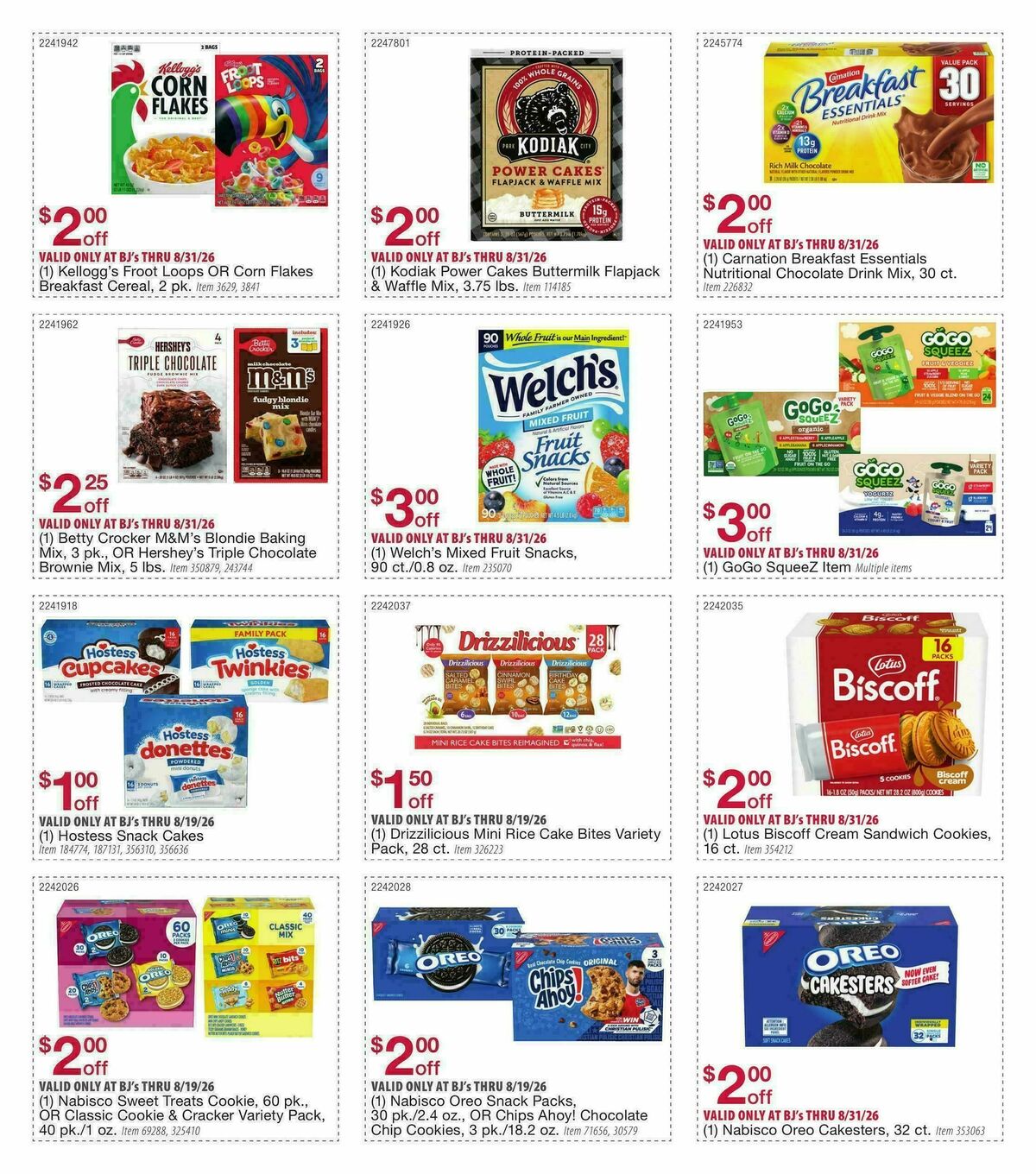 BJ's Wholesale Club Weekly Ad from July 28