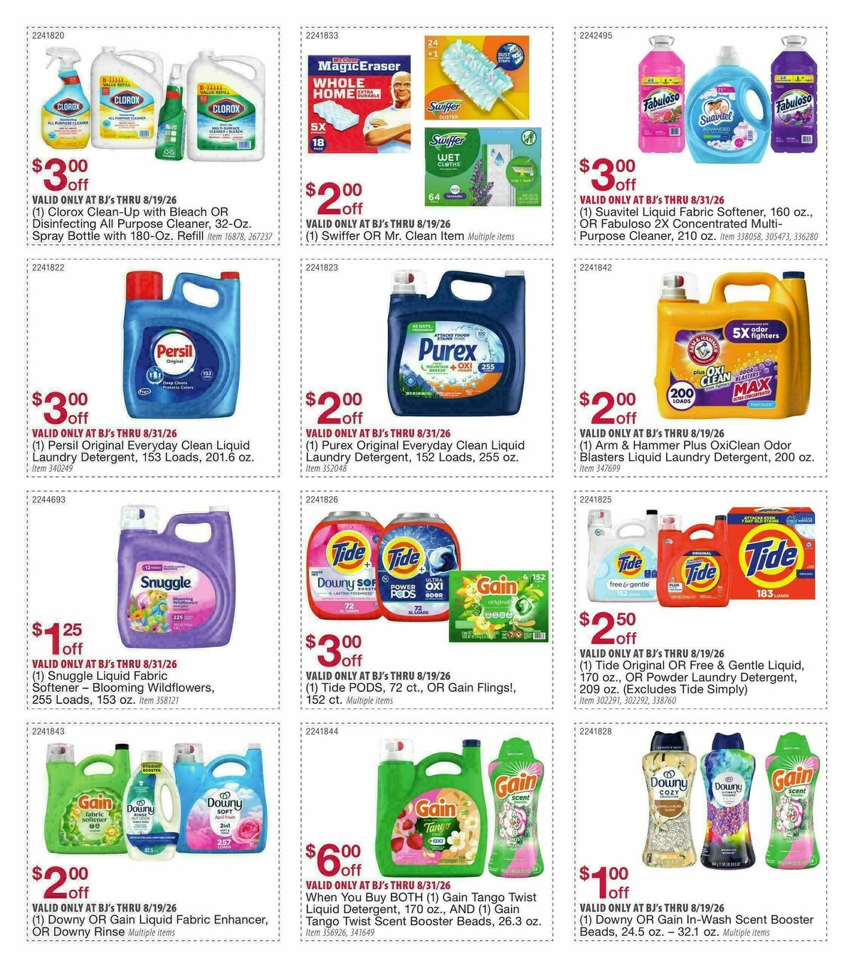 BJ's Wholesale Club Weekly Ad from July 28