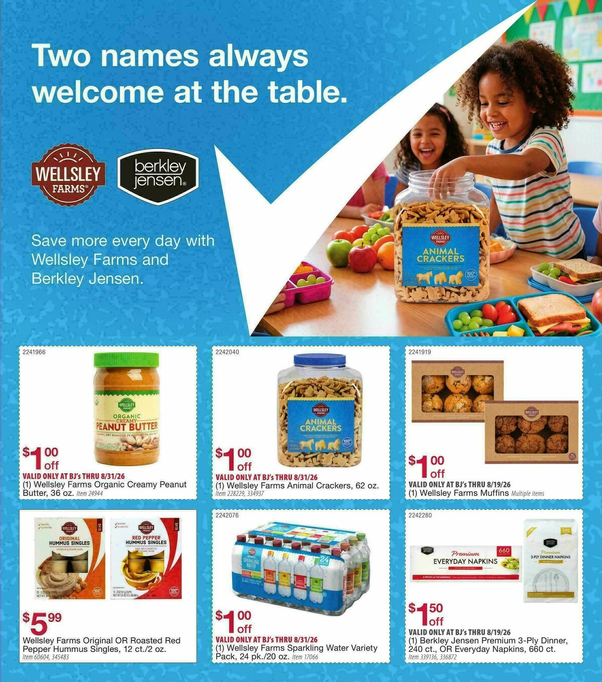 BJ's Wholesale Club Weekly Ad from July 28