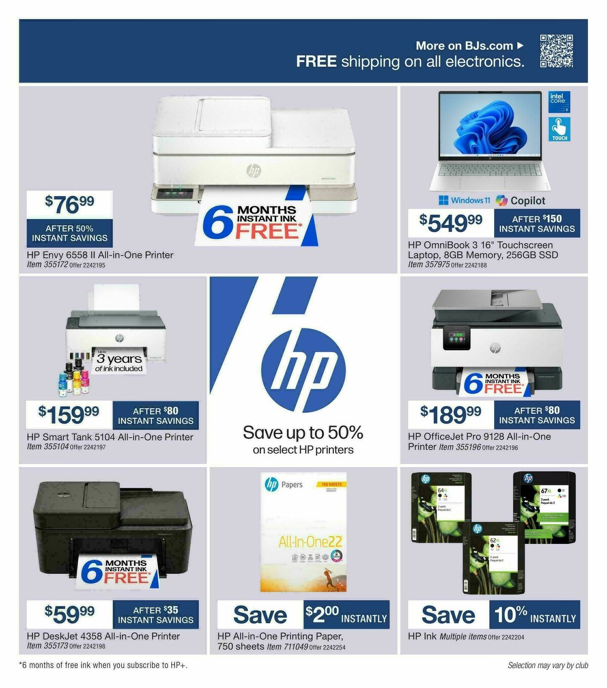 BJ's Wholesale Club Weekly Ad from July 28