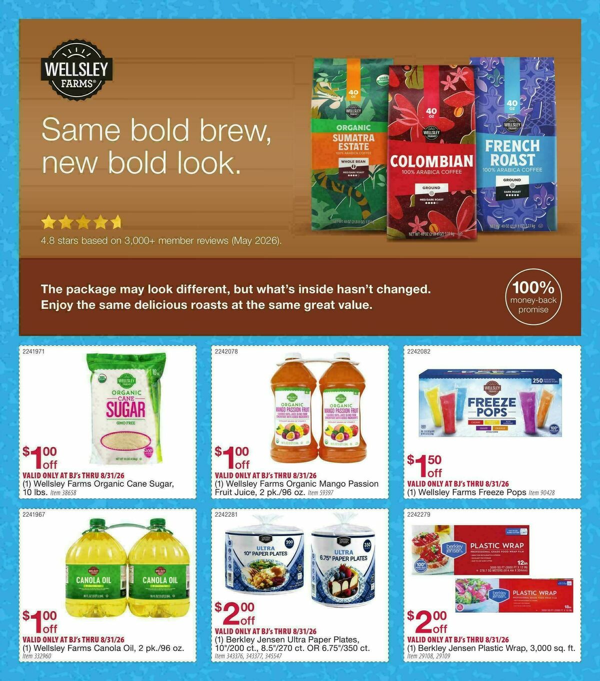 BJ's Wholesale Club Weekly Ad from July 28