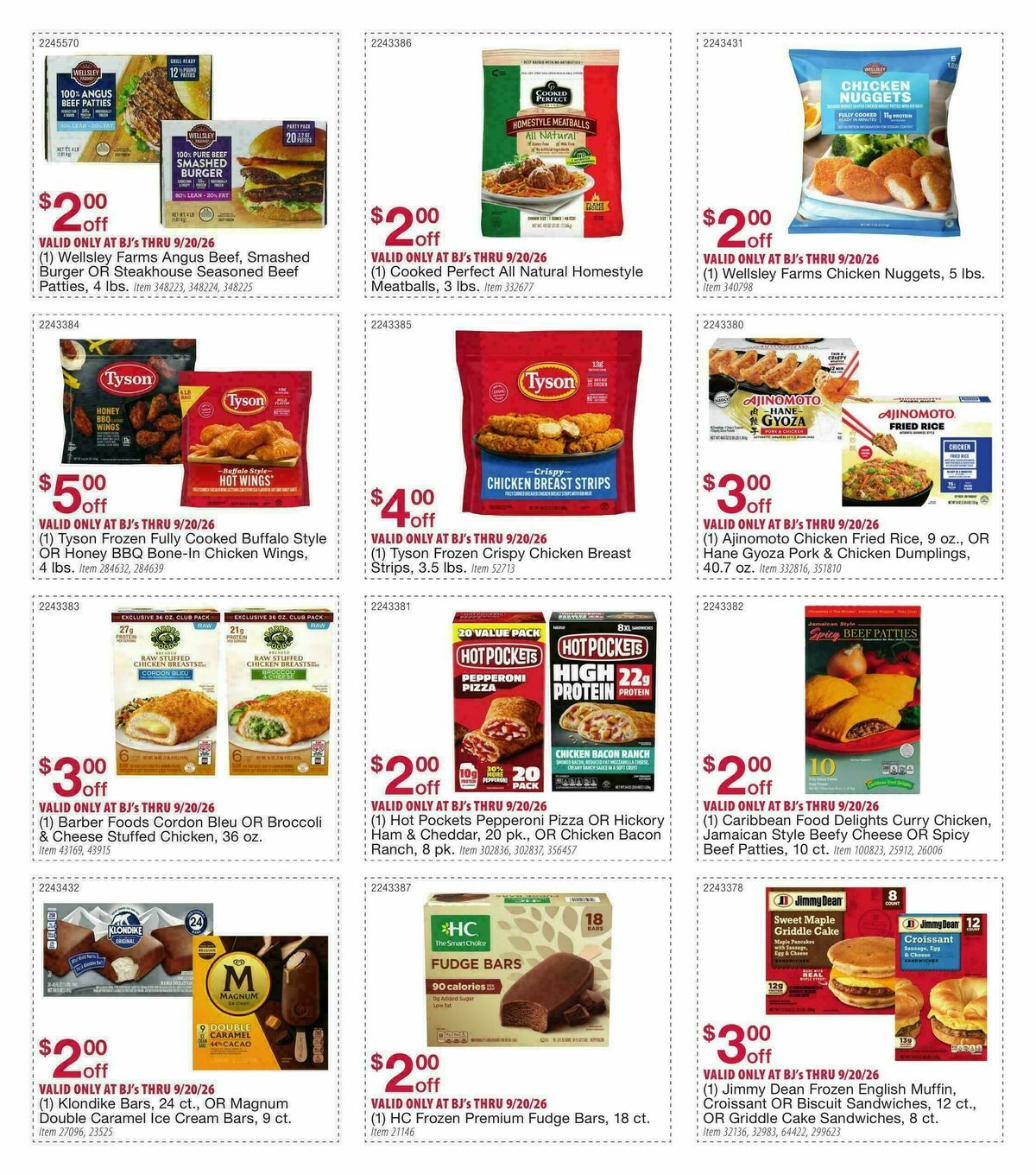 BJ's Wholesale Club Weekly Ad from August 18