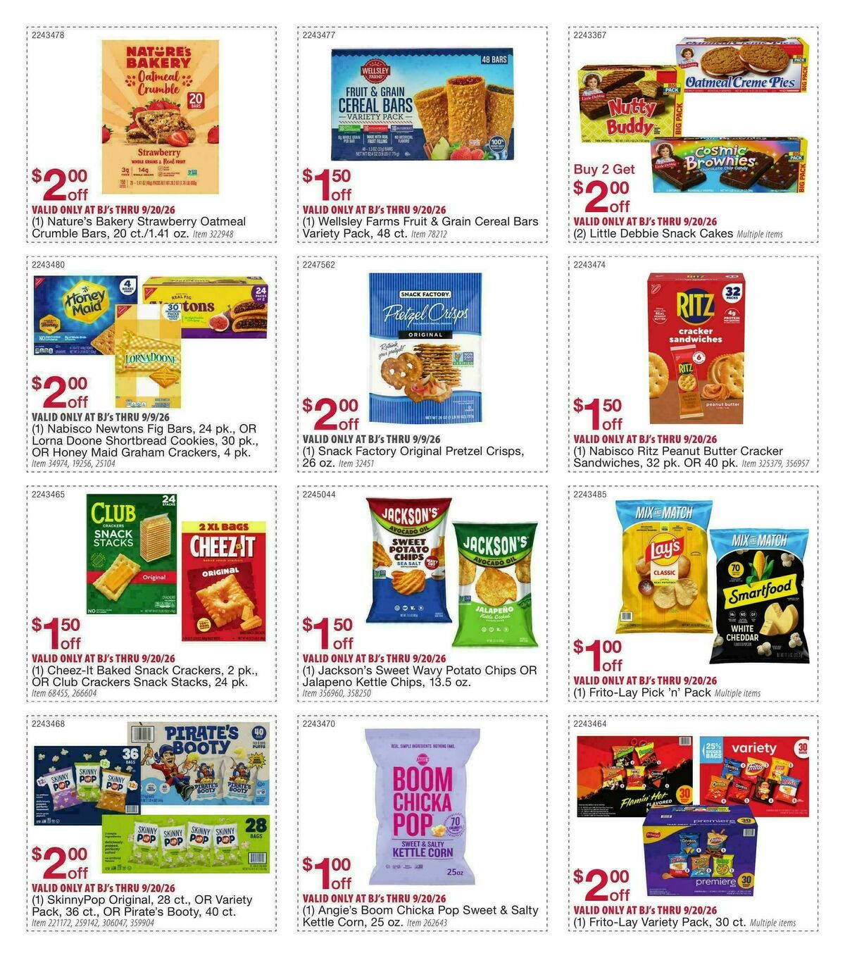 BJ's Wholesale Club Weekly Ad from August 18