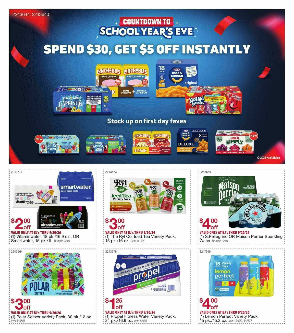 BJ's Wholesale Club Weekly Ad from August 18
