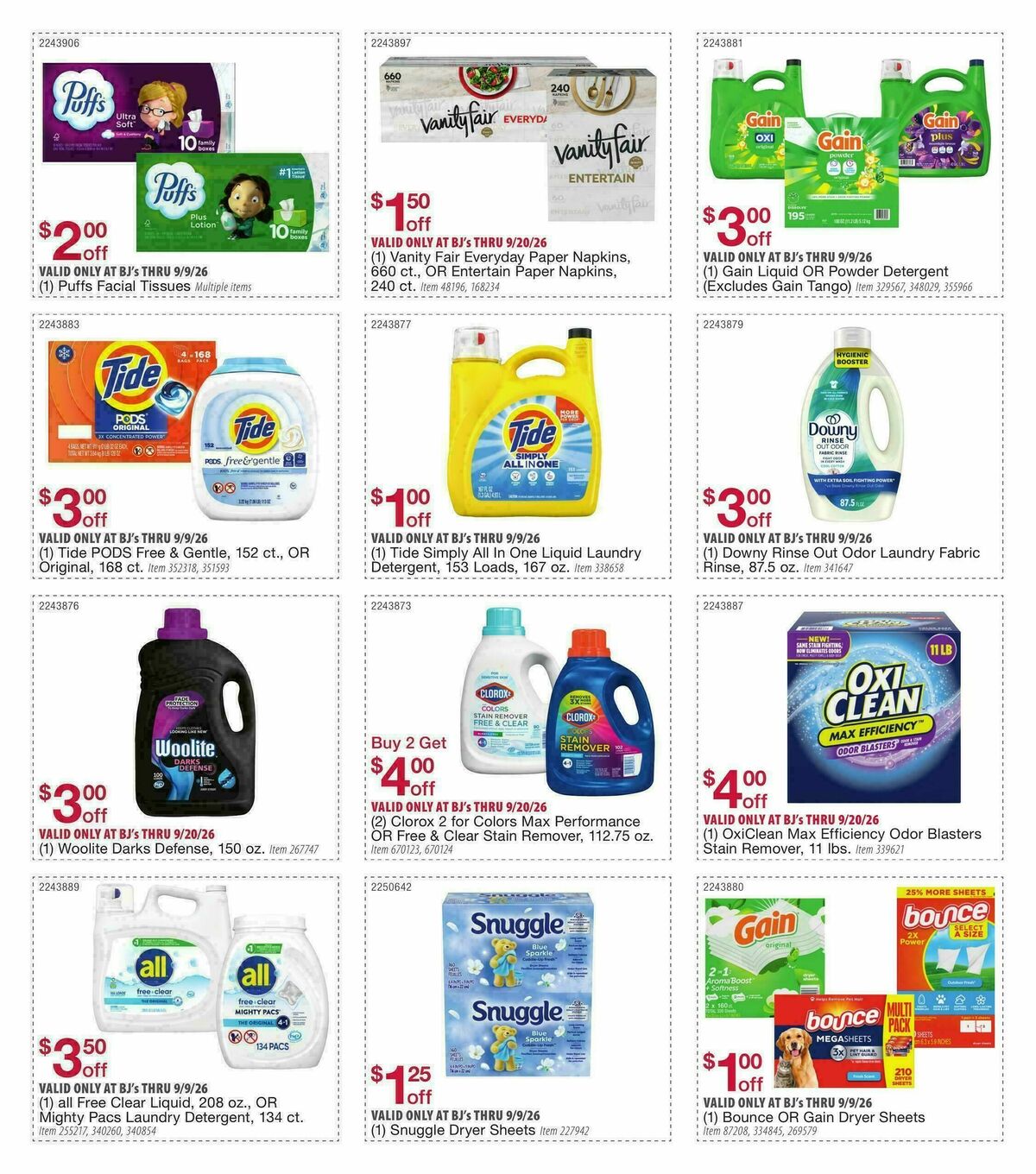 BJ's Wholesale Club Weekly Ad from August 18
