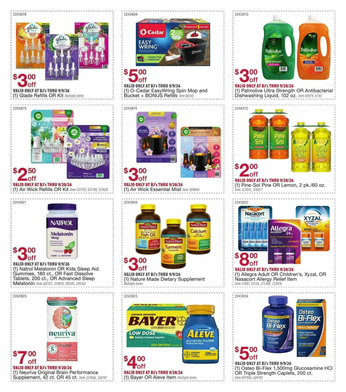 BJ's Wholesale Club Weekly Ad from August 18