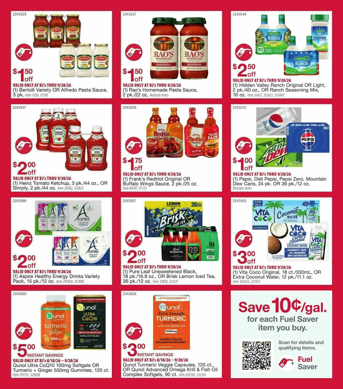 BJ's Wholesale Club Weekly Ad from August 18
