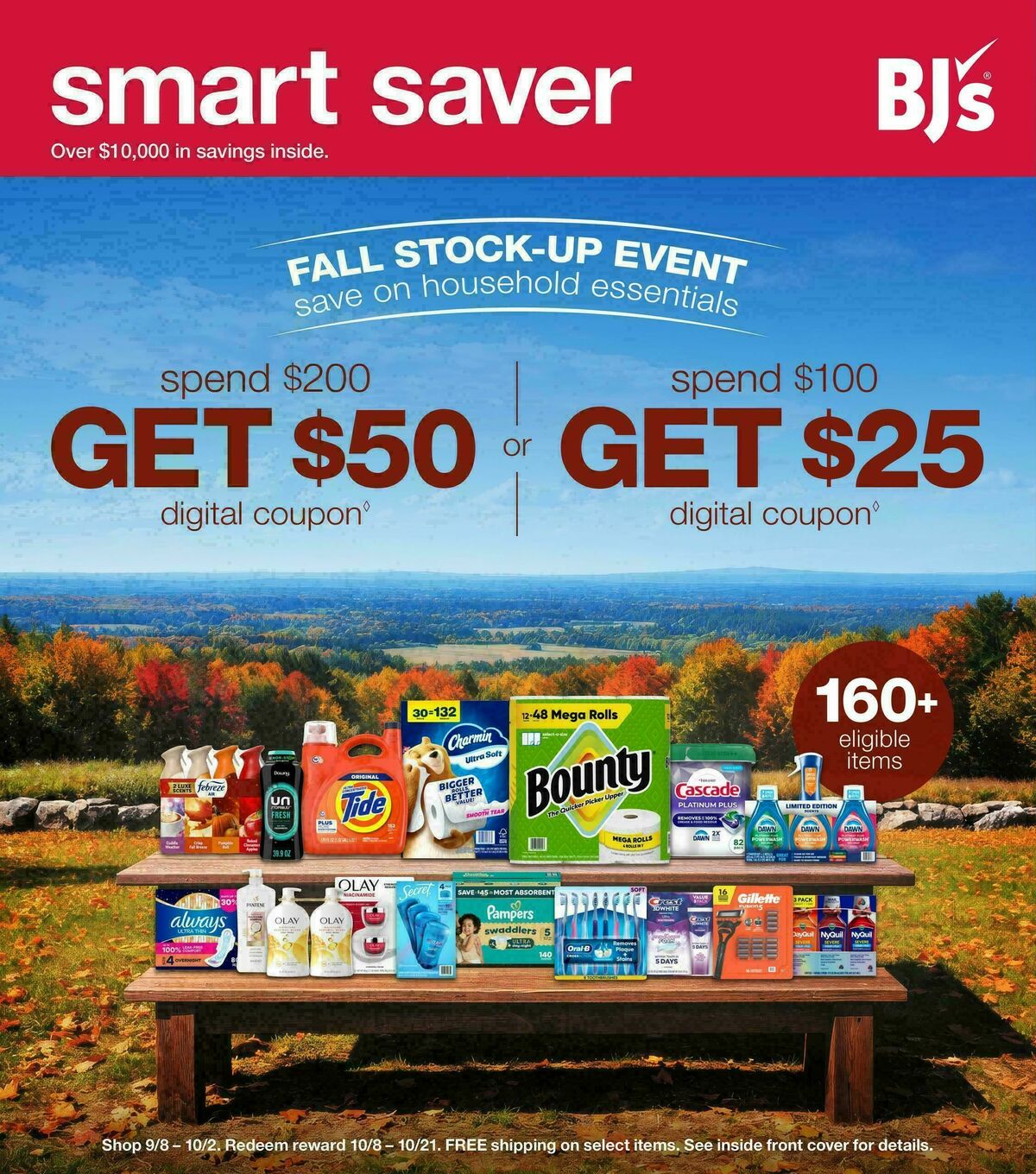 BJ's Wholesale Club Smart Saver Weekly Ad from September 8