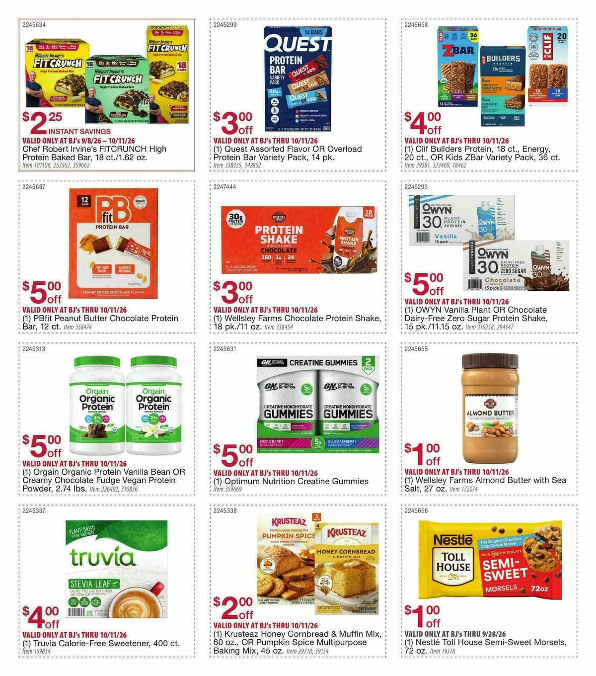 BJ's Wholesale Club Smart Saver Weekly Ad from September 8