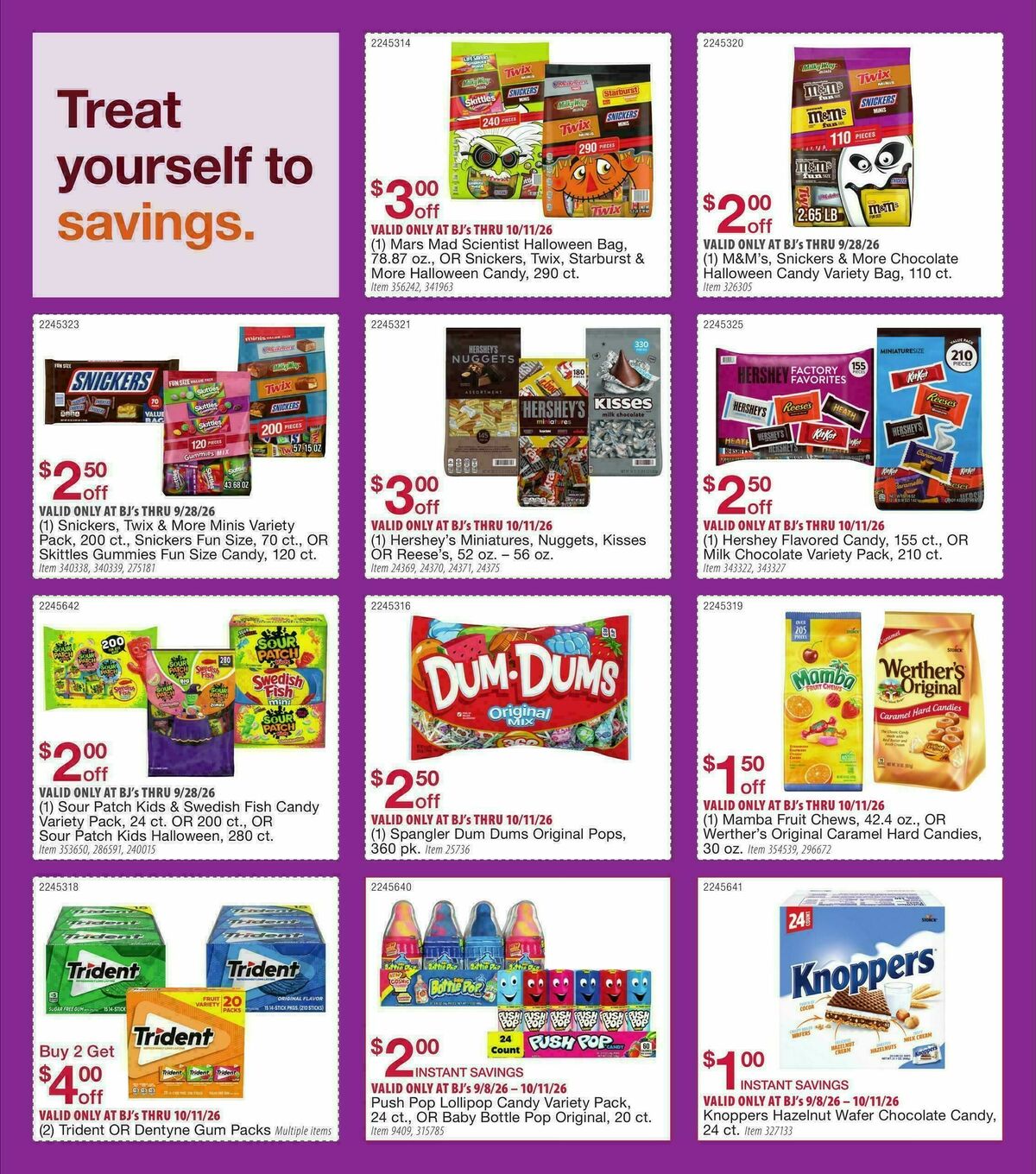 BJ's Wholesale Club Smart Saver Weekly Ad from September 8