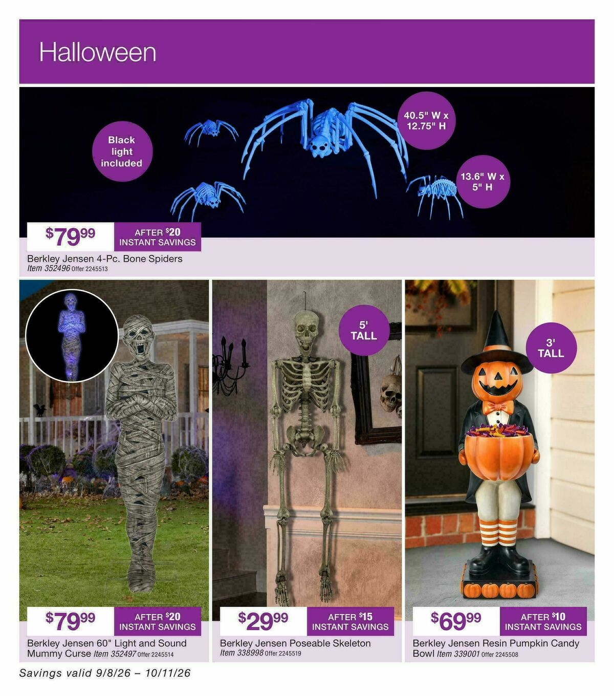 BJ's Wholesale Club Smart Saver Weekly Ad from September 8