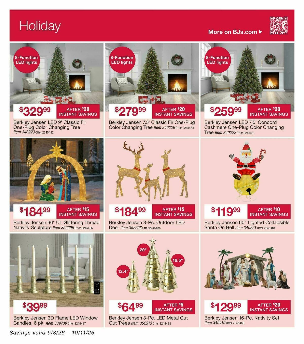 BJ's Wholesale Club Smart Saver Weekly Ad from September 8