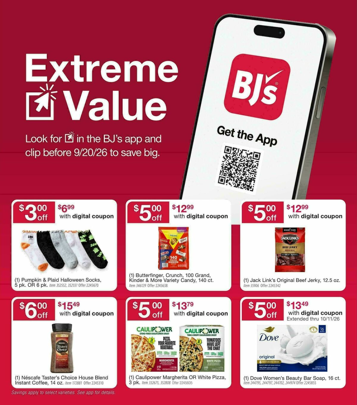BJ's Wholesale Club Smart Saver Weekly Ad from September 8