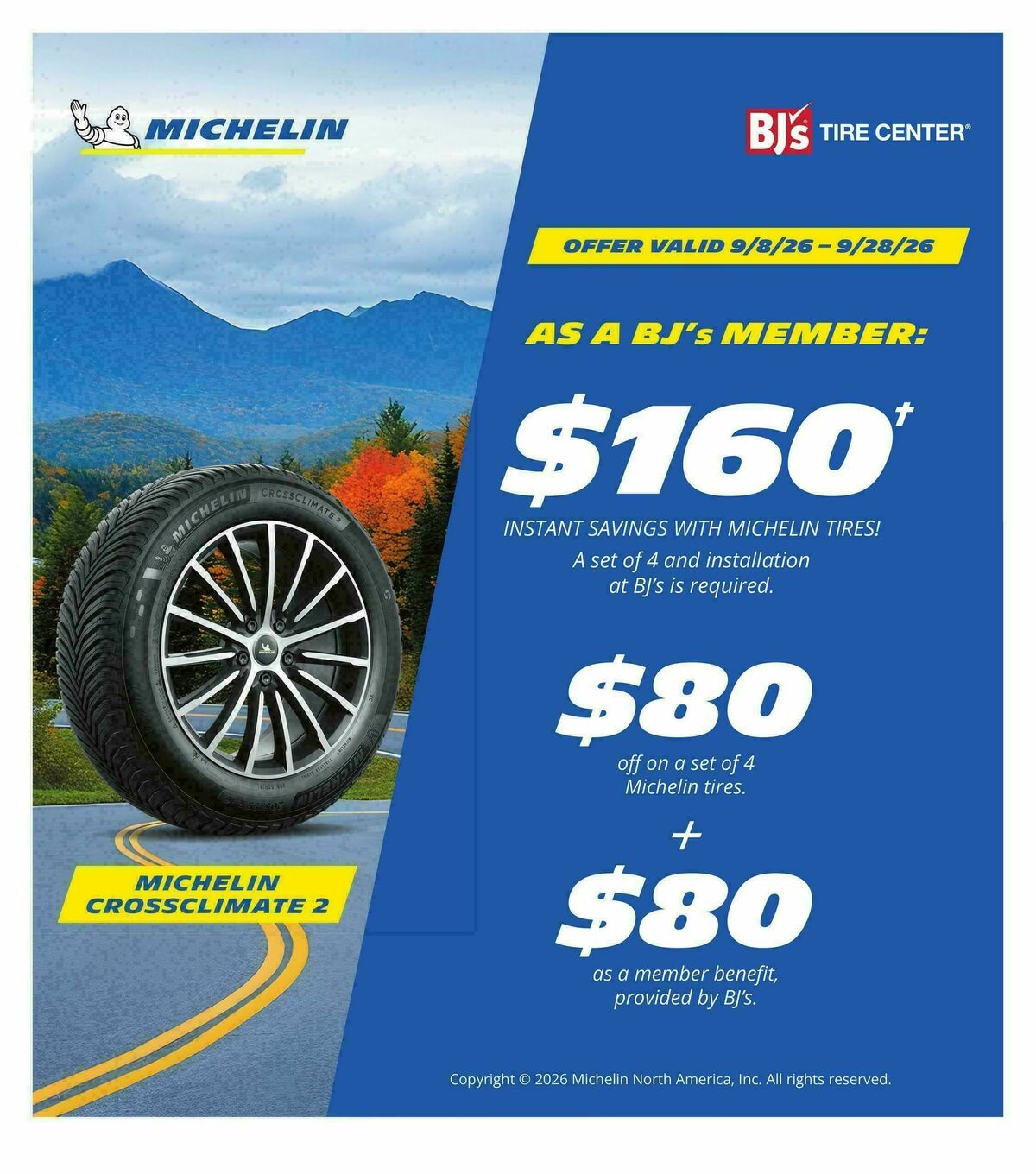 BJ's Wholesale Club Smart Saver Weekly Ad from September 8