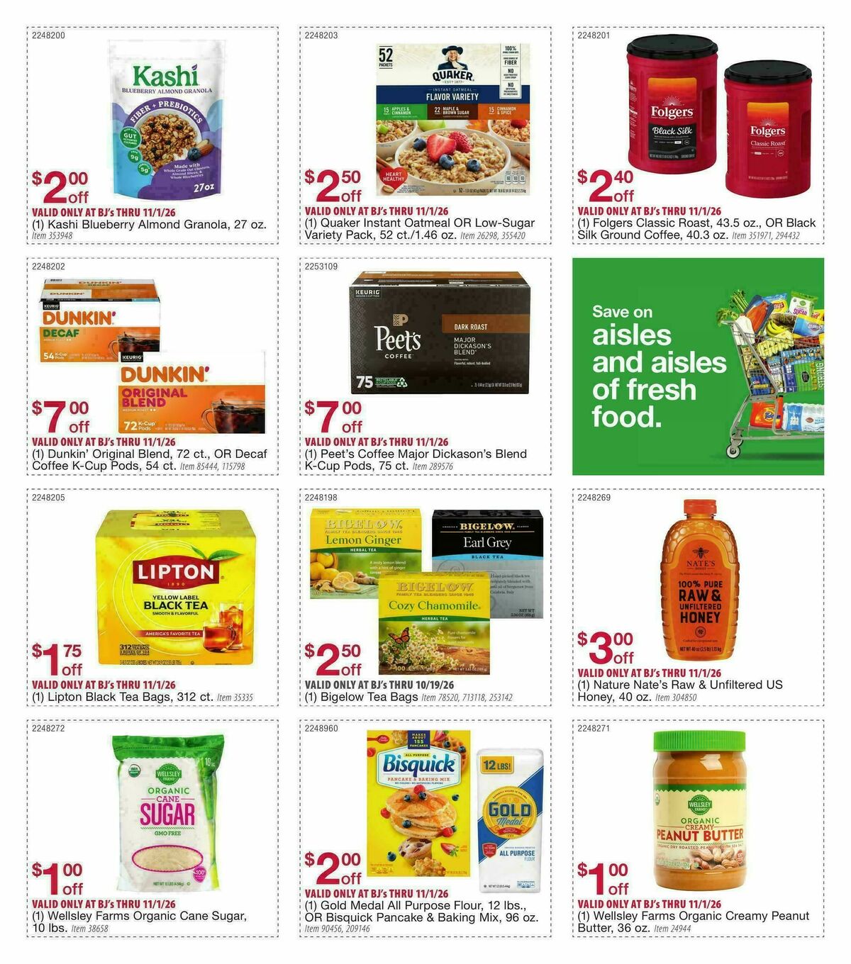 BJ's Wholesale Club Weekly Ad from September 29