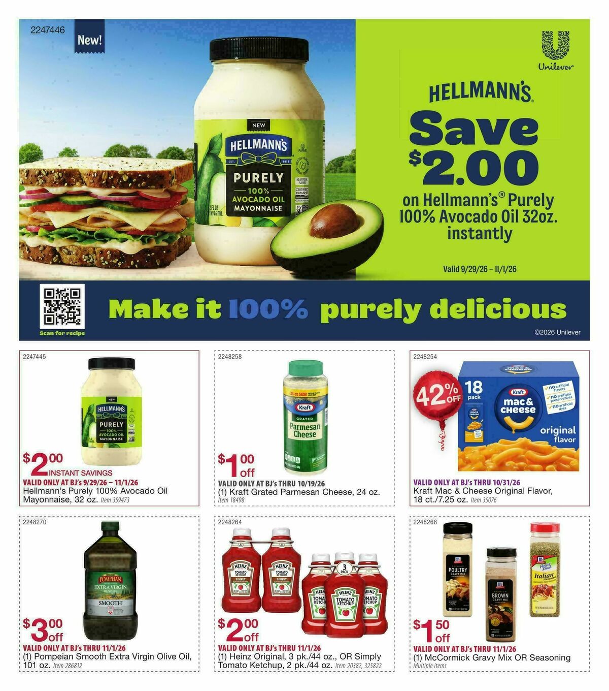BJ's Wholesale Club Weekly Ad from September 29