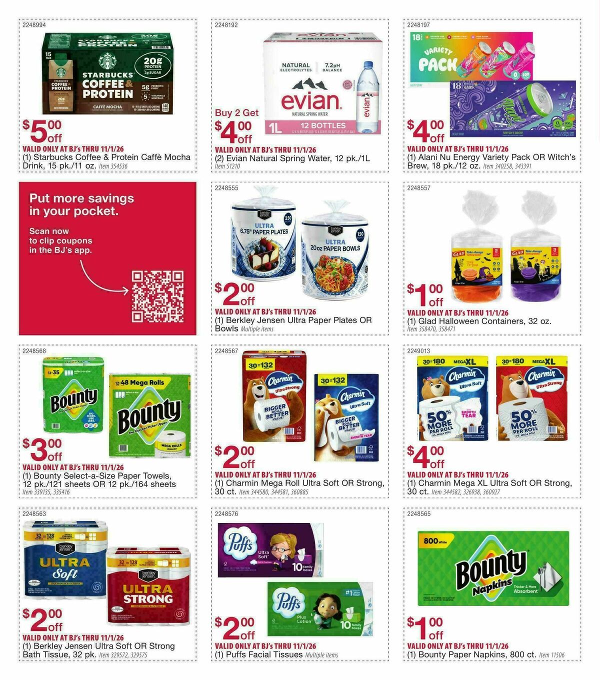 BJ's Wholesale Club Weekly Ad from September 29