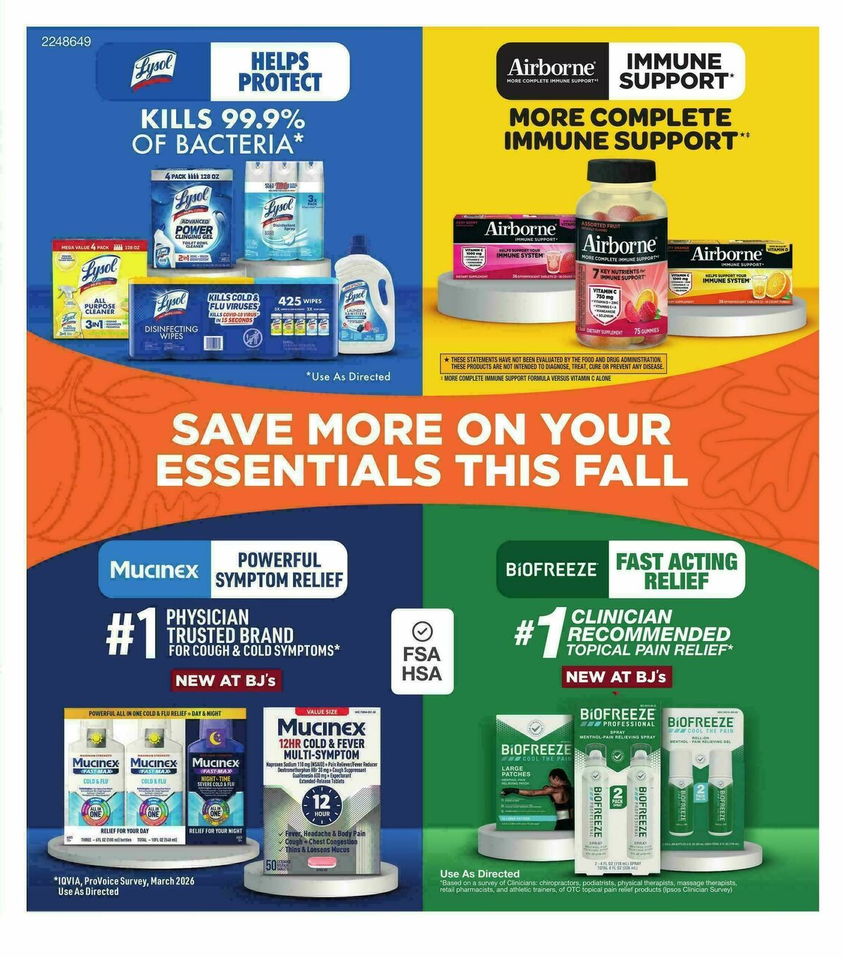 BJ's Wholesale Club Weekly Ad from September 29