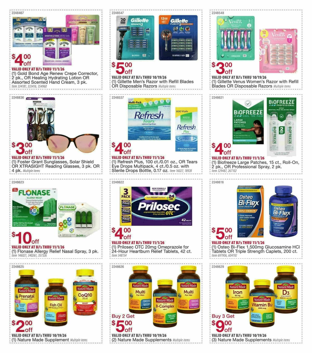 BJ's Wholesale Club Weekly Ad from September 29
