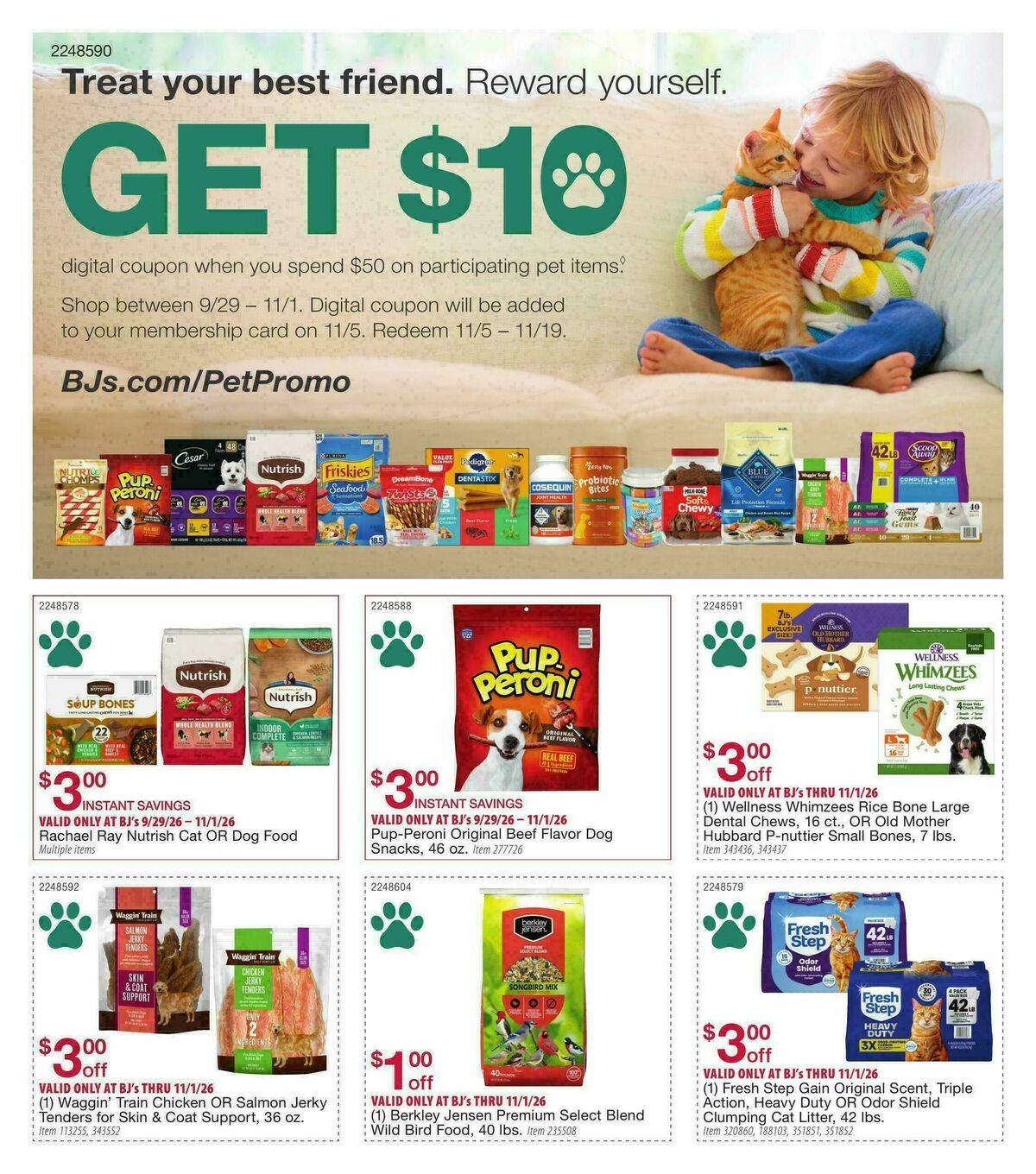 BJ's Wholesale Club Weekly Ad from September 29