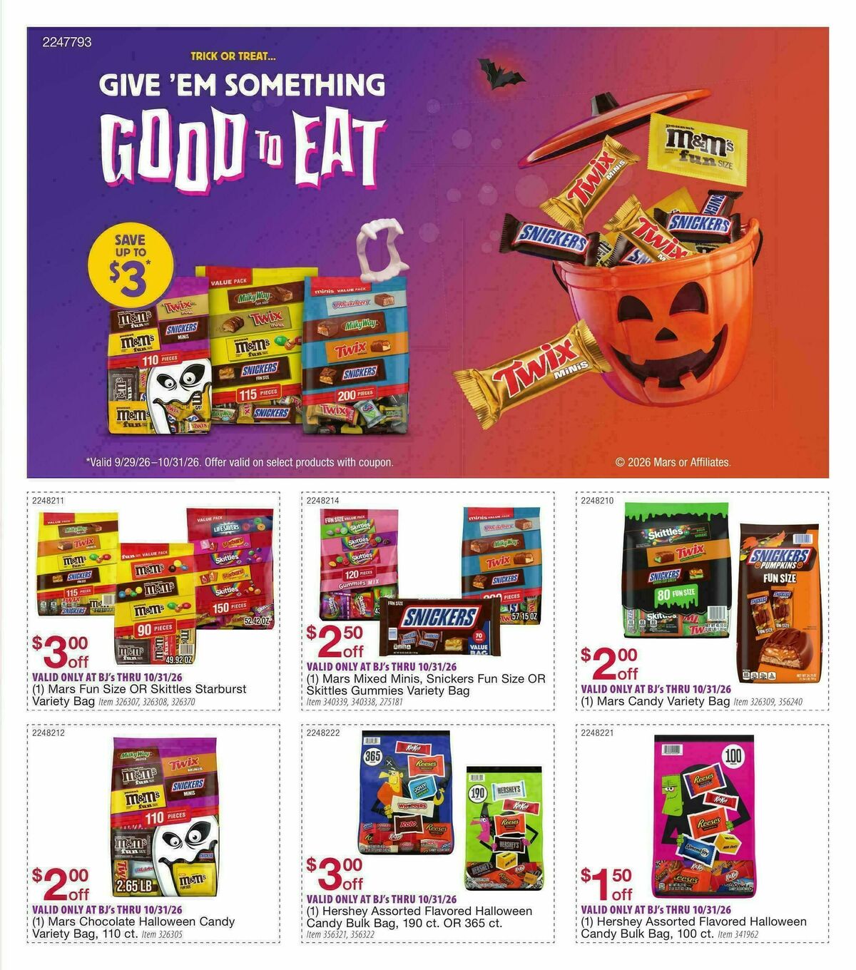 BJ's Wholesale Club Weekly Ad from September 29
