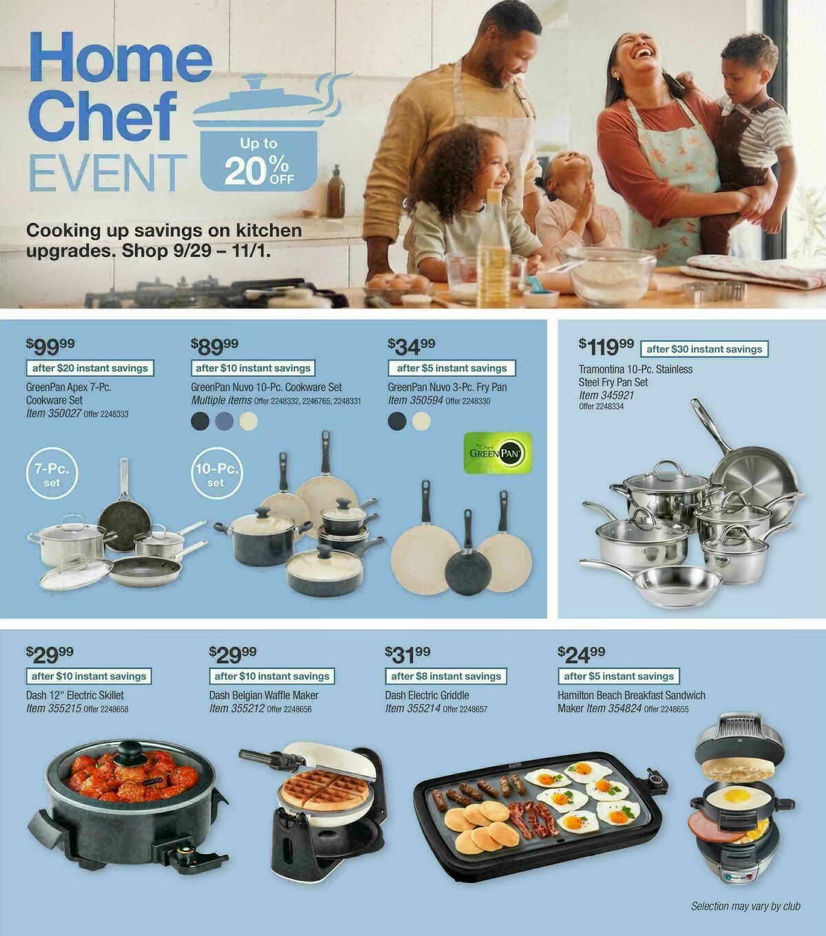 BJ's Wholesale Club Weekly Ad from September 29