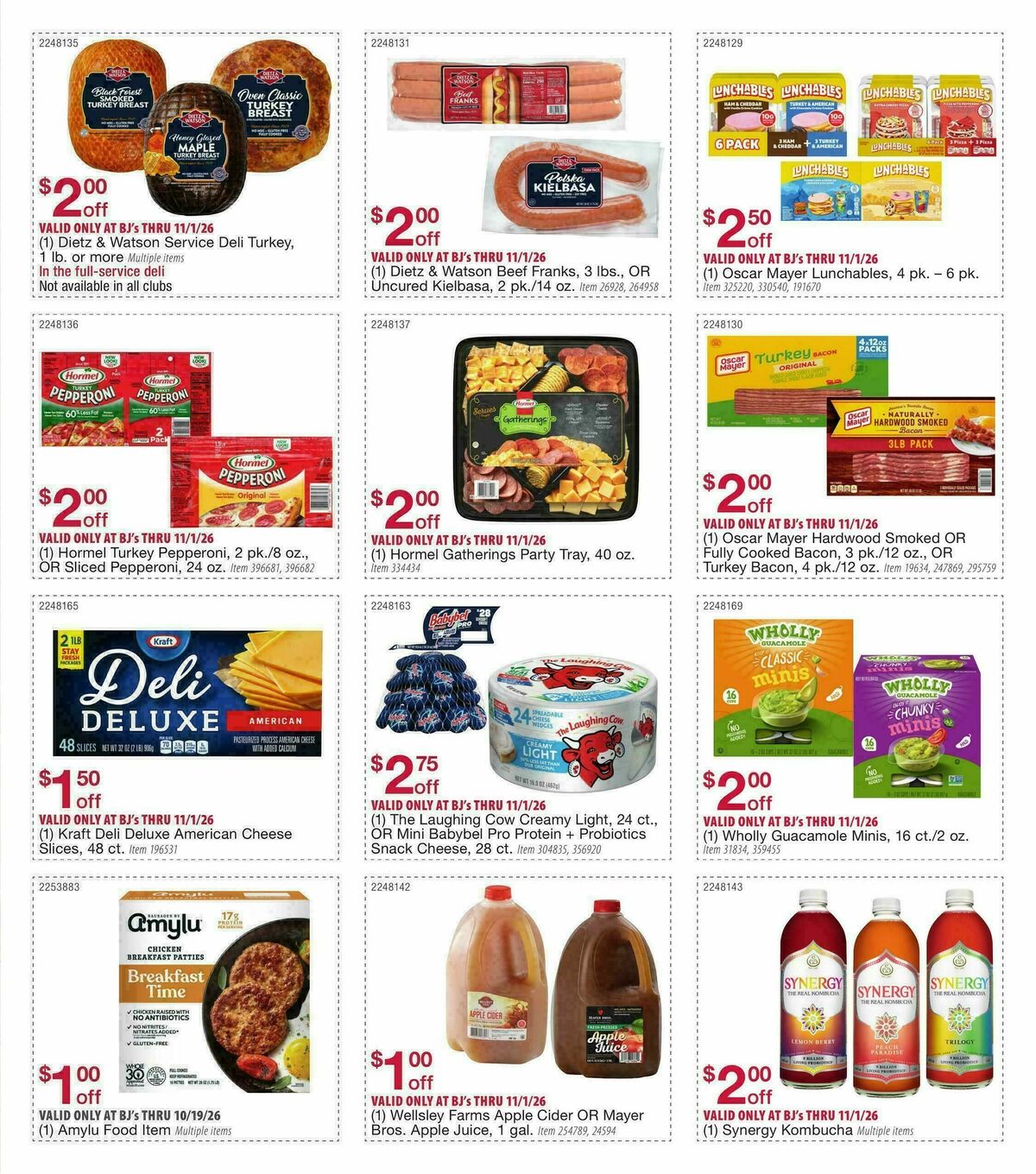 BJ's Wholesale Club Weekly Ad from September 29