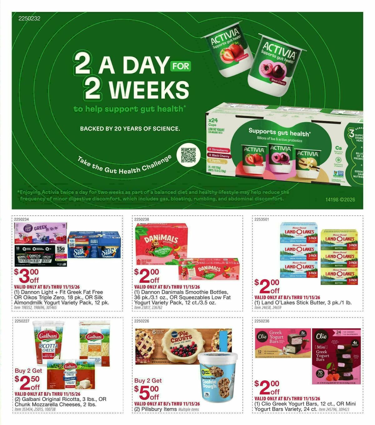BJ's Wholesale Club Weekly Ad from October 13